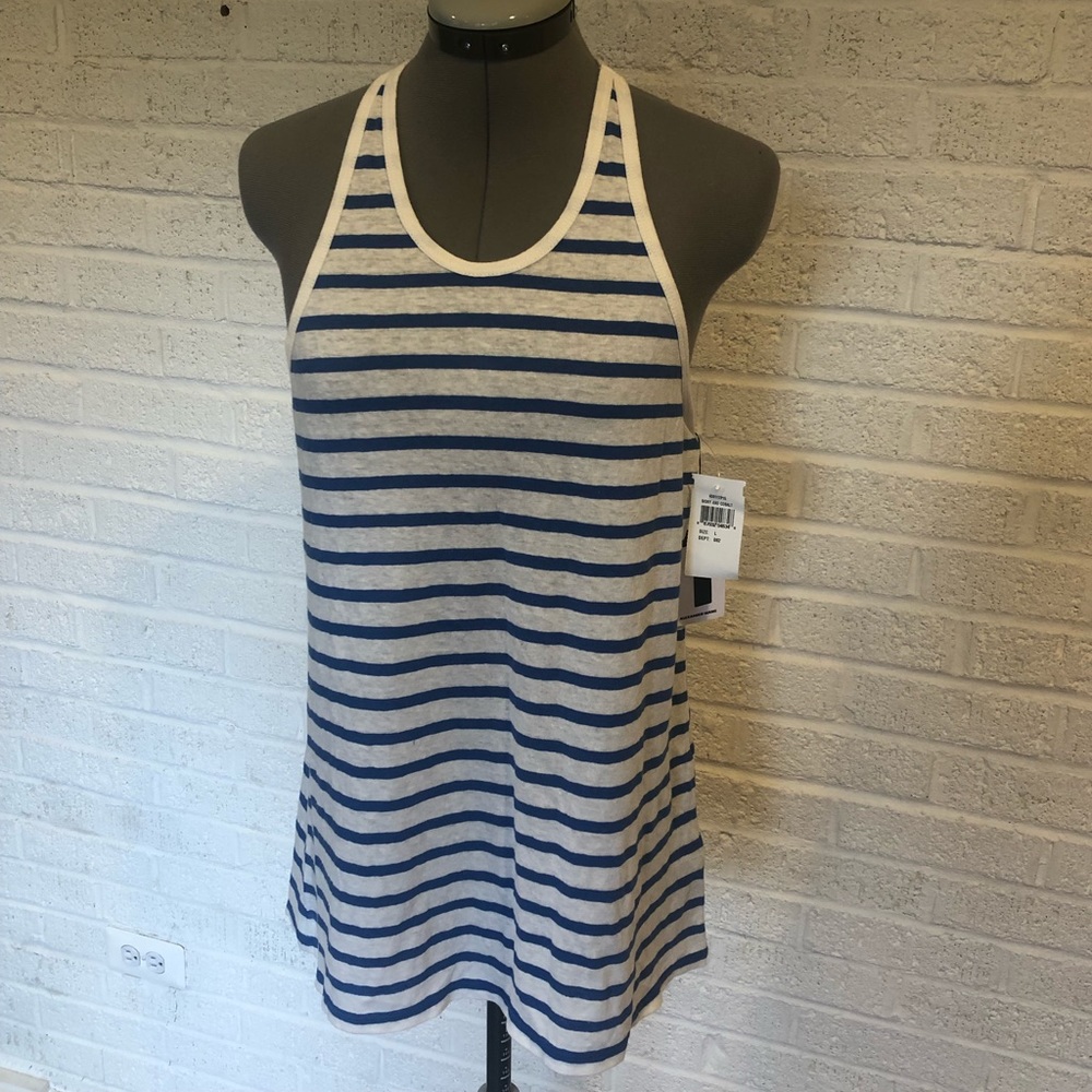 T by Alexander Wang Striped Linen Tank 💙